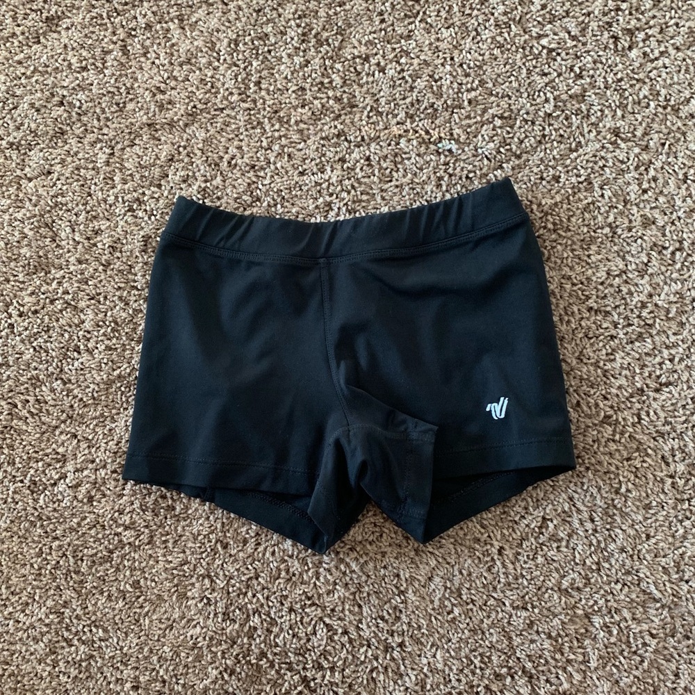 Varsity spandex shorts